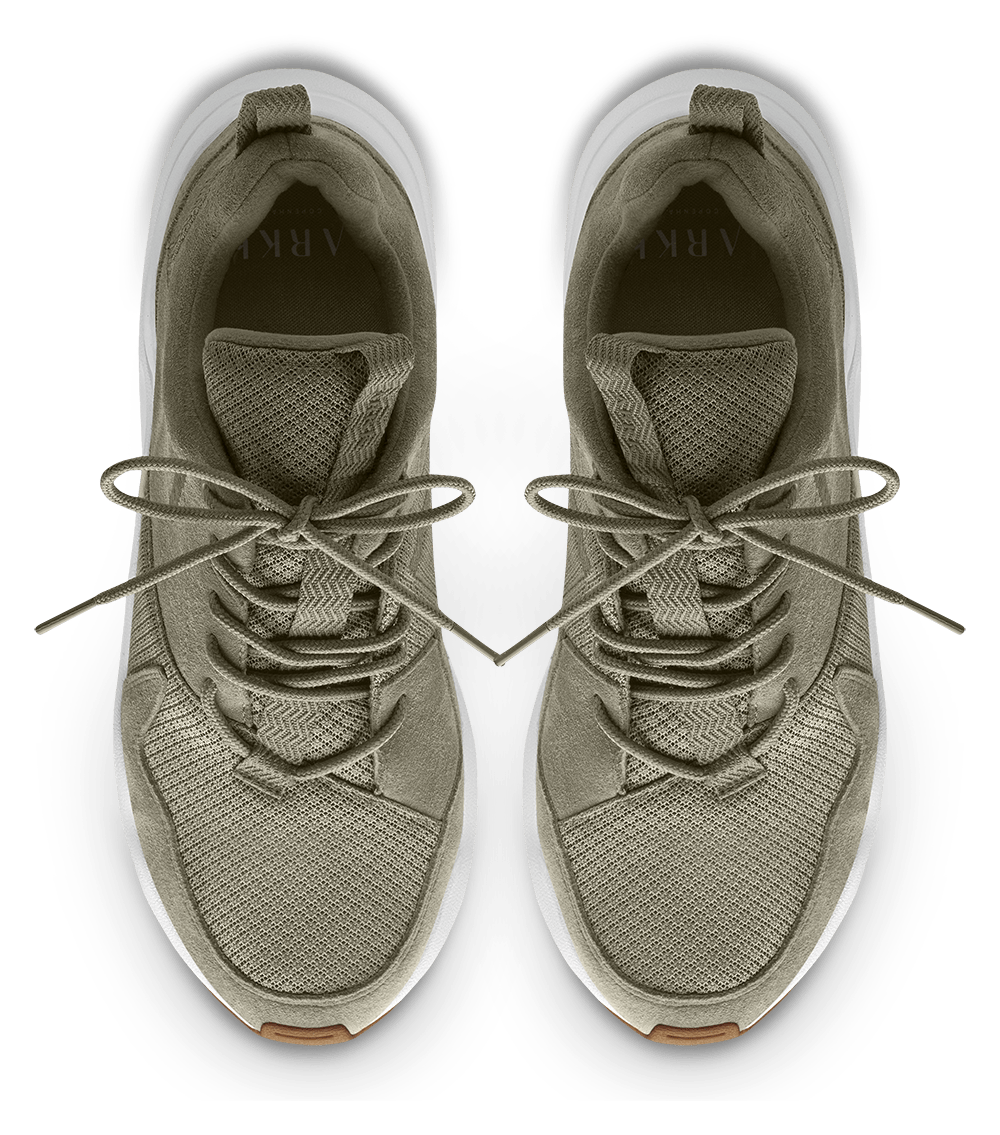 ARKK Collection Asymtrix Suede 3.0 F-PRO90 | Soft Army Gum | Women Asymtrix